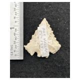 Fox Valley Indian Artifact Arrowhead