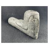 Human Effigy Stone Pipe Indian Artifact Arrowhead