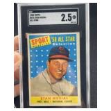 1958 Topps Stan Musial Baseball Card