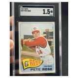 1965 Topps Pete Rose Baseball Card