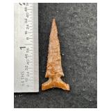 Arrow Point Indian Artifact Arrowhead