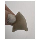 Folsom Indian Artifact Arrowhead