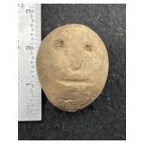 Stone Face Effigy Indian Artifact Arrowhead