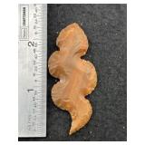 Flint Snake Effigy Indian Artifact Arrowhead