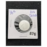 1/10th Fine Silver Coin