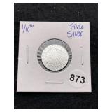 1/10th Fine Silver Coin