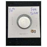 1/10th Fine Silver Coin