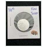 1/10th Fine Silver Coin