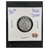 1/10th Fine Silver Coin