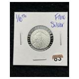 1/10th Fine Silver Coin
