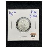 1/10th Fine Silver Coin