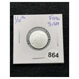 1/10th Fine Silver Coin