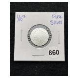 1/10th Fine Silver Coin