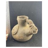 Pre-Columbian Pottery Vessel Indian Artifact Arrow