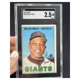 1967 Topps Willie Mays Baseball Card