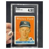 1958 Topps Whitey Ford Baseball Card