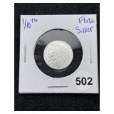 1/10th Fine Silver Coin