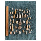 Group of Exceptionally Nice Arrowheads from Arkans