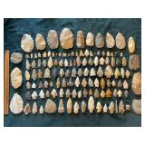 Group of Exceptionally Nice Arrowheads from Arkans
