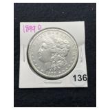 1899 O Morgan Silver Dollar Coin
