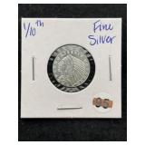 1/10th Fine Silver Coin