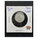 1/10th Fine Silver Coin