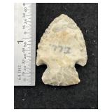 Hardin Indian Artifact Arrowhead