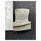 Stone Pipe Indian Artifact Arrowhead