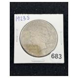 1923 S Peace Silver Dollar Coin