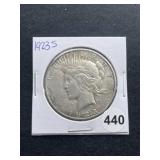 1923 S Peace Silver Dollar Coin