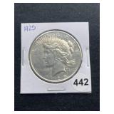 1925 Peace Silver Dollar Coin