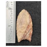 Folsom Indian Artifact Arrowhead