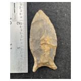 Dalton Indian Artifact Arrowhead
