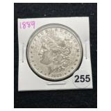 1889 Morgan Silver Dollar Coin