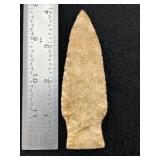 3 & 7/8" Benton Indian Artifact Arrowhead
