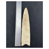 6 & 5/8" Sloan Dalton broken & glued Indian Artifa