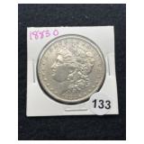 1883 O Morgan Silver Dollar Coin