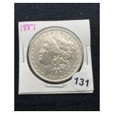 1887 Morgan Silver Dollar Coin