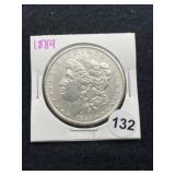 1889 Morgan Silver Dollar Coin