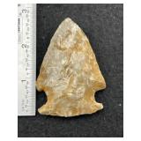 Side Notch Indian Artifact Arrowhead