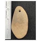 Stone Pendant Indian Artifact Arrowhead