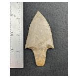 3 & 1/4" Adena Indian Artifact Arrowhead
