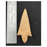 Adena Indian Artifact Arrowhead