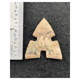 Cahokia Indian Artifact Arrowhead