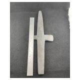 Monolithic Axe Indian Artifact Arrowhead