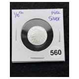 1/10th Fine Silver Coin