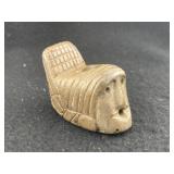 Human Effigy Stone Pipe Indian Artifact Arrowhead