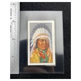 1927 Godfrey Phillips "Red Indians" Orontony Card