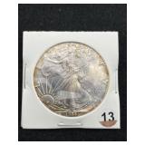 1987 Silver Eagle 1 Ounce .999 Fine Silver Coin