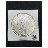 1 Ounce .999 Fine Silver Coin